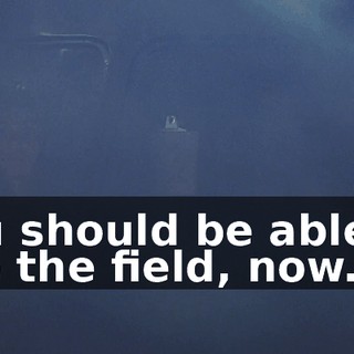 You should be able to see the field, now.