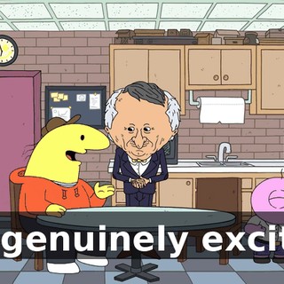 I'm genuinely excited.