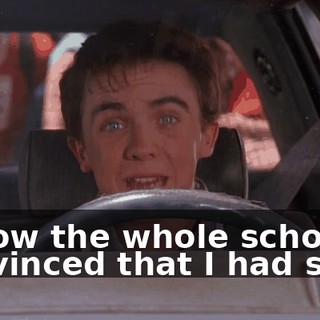is how the whole school is convinced that I had se...