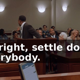All right, settle down, everybody.