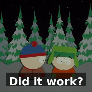 Did it work?