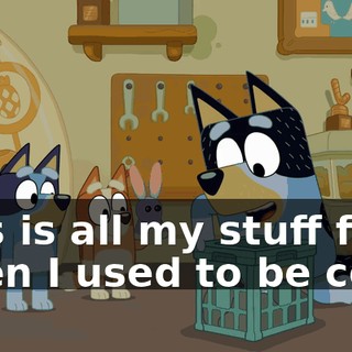 This is all my stuff from when I used to be cool.