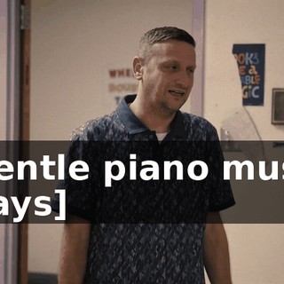 [gentle piano music plays]