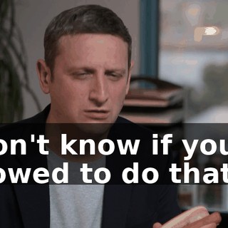 I don't know if you're allowed to do that.