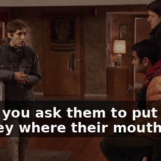 until you ask them to put their money where their mouth is.