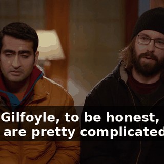 Well, Gilfoyle, to be honest, these deals are pretty complicated.