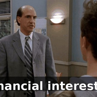 Financial interests?