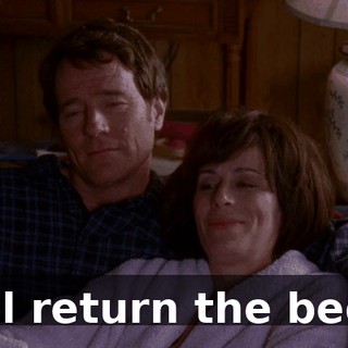 I'll return the bed.