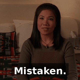 Mistaken.