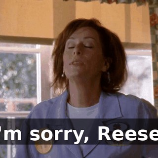 I'm sorry, Reese,