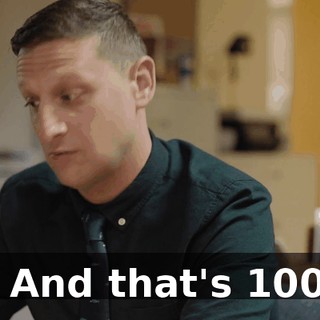 - And that's 100.