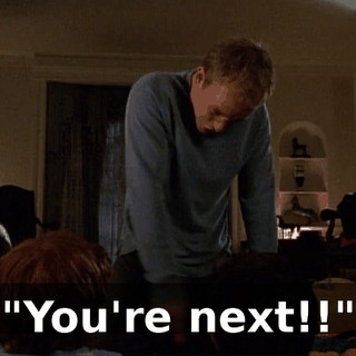 "You're next!!"
