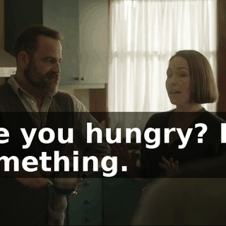 Are you hungry? Eat something.