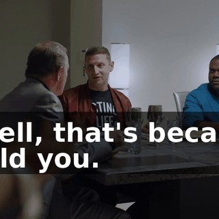 - Well, that's because I told you.