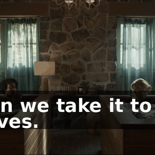 Then we take it to our graves.