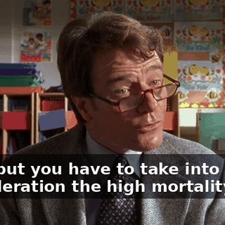 True, but you have to take into consideration the high mortality rate.