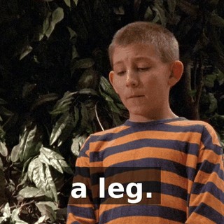 a leg.