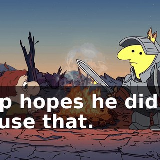 Mip hopes he didn't cause that.
