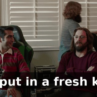 He put in a fresh keg.
