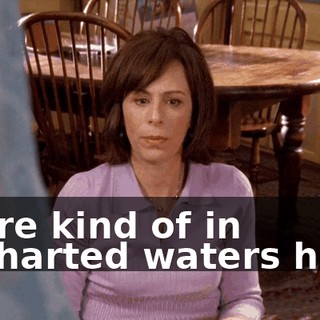 We're kind of in uncharted waters here.