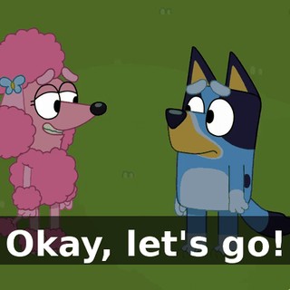 Okay, let's go!