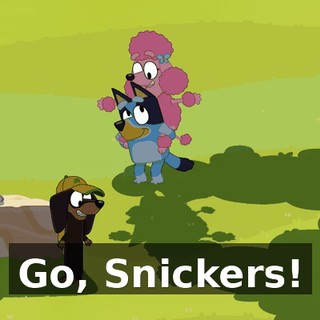 Go, Snickers!