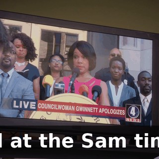 And at the Sam time--