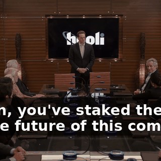 Gavin, you've staked the entire future of this company