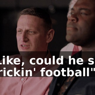 - Like, could he say "frickin' football"?