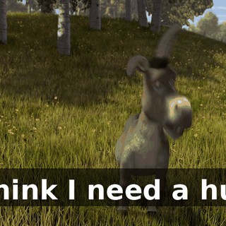 I think I need a hug.