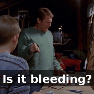 Is it bleeding?