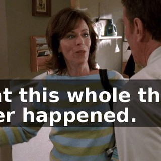 that this whole thing ever happened.
