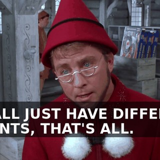 WE ALL JUST HAVE DIFFERENT TALENTS, THAT'S ALL.