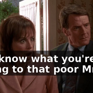We know what you're doing to that poor Mr. Li.