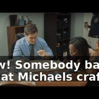 Wow! Somebody balled out at Michaels crafts.