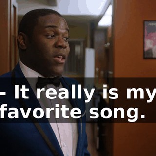 - It really is my favorite song.