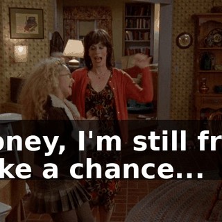 ♪ Honey, I'm still free ♪ ♪ Take a chance... ♪