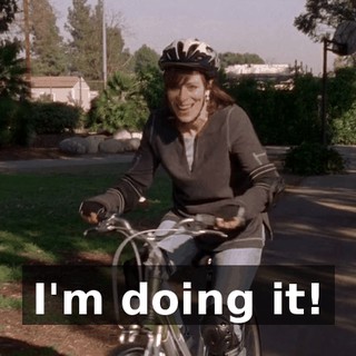 I'm doing it!