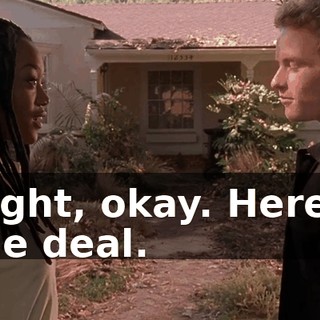 Right, okay. Here's the deal.