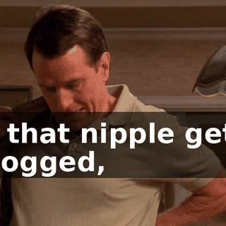 If that nipple gets clogged,