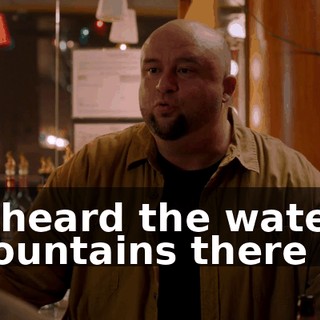 I heard the water fountains there