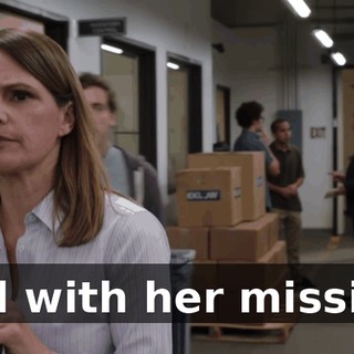 And with her missing,
