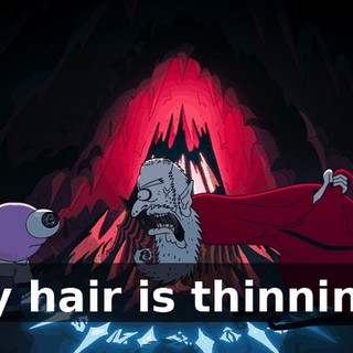 My hair is thinning!