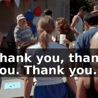 Thank you, thank you. Thank you.