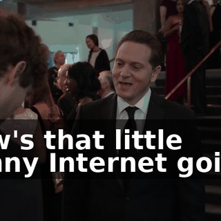 How's that little bunny Internet going?
