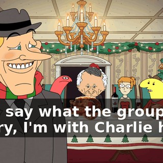 -Just say what the group is. -Sorry, I'm with Charlie here,