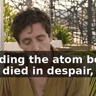 building the atom bomb and died in despair,