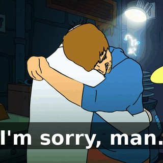 I'm sorry, man.