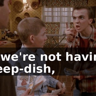 If we're not having deep-dish,