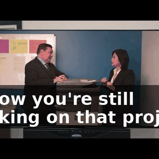 I know you're still working on that project.
